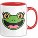 Frosch Tier Tasse Geschenk Lustige Geschenkidee Spruch Rot Trendation