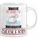 Seglerin Tasse Geschenk Becher Stark Attraktiv Furchtlos Seglerin Lustige Geschenkidee Weiß Trendation