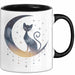 Katzenliebhaber Tasse Geschenkidee Katzenfan Lustiger Spruch Geschenkidee Lustig Trendation