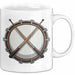 Schlagzeuger Tasse Geschenkidee für Beatmacher Fans Weiß Trendation