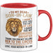 Schwiegersohn Tasse Geschenk To My Dear Son In Law Geschenkidee Schwiegermutter Rot Trendation