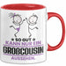 Großcousin Geschenk Tasse So Gut Kann Nur Ein Großcousin Aussehen Geschenkidee Kaffee-Becher Rot Trendation
