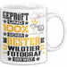 Wildtierfotograf Geschenk Lustiger Spruch für Wildtierfotograf Geschenkidee Bester Wildtierfotograf Der Welt Weiß Trendation