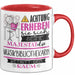 Musikbibliothekarin Tasse Geschenk Lustiger Spruch Bitte Erheben Sie Sich Seine Majestät Die Musikbibliothekarin Betritt Den Raum Rot Trendation