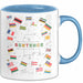 Sprachen Nerd Tasse Geschenk Lustige Geschenkidee Spruch Für Polyglotten Blau Trendation