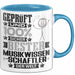 Musikwissenschaftler Geschenk Lustiger Spruch für Musikwissenschaftler Geschenkidee Bester Musikwissenschaftler Der Welt Blau Trendation
