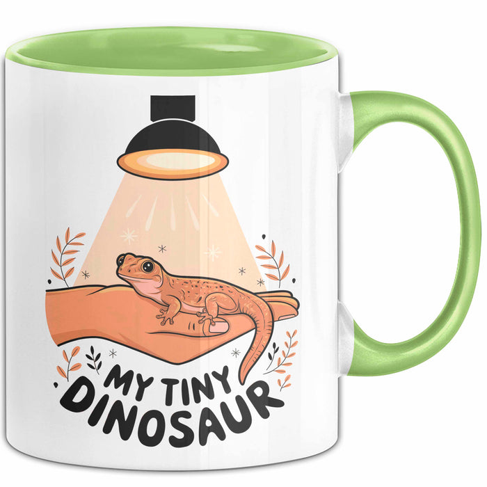 Exotischer Haustier Besitzer Tasse Geschenk Lustige Geschenkidee Spruch Für Reptilien Eltern Grün Trendation