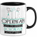 Opernfan Weil Es Keinen Schöneren Beruf Gibt Tasse Geschenk für Eine Opernfan Lustig Trendation