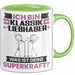 Klassikliebhaber Tasse Geschenk für Klassikliebhaber Geburtstag Lustiger Spruch Kaffee-Becher Was Ist Deine Superkraft Grün Trendation