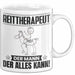 Reittherapeut Tasse Geschenk für Reittherapeut Der Mann Der Alles Kann Geschenkidee zum Geburtstag Weiß Trendation