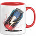Energydrink Süchtiger Tasse Geschenkidee Koffein Liebhaber Rot Trendation