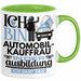 Automobilverkäuferin Ausbildung Start Geschenk Tasse Ich Bin Automobilverkäuferin In Der Ausbildung Ich Darf Das Kaffee-Becher Geschenkidee Grün Trendation