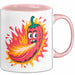 Scharfes Essen Liebhaber Tasse Geschenkidee für Schärfe Fan Rosa Trendation