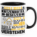 Katzenhotelbesitzer Geschenk Kaffee-Tasse Geschenkidee für Katzenhotelbesitzer Ich Bin Katzenhotelbesitzer Ich Kann Es Dir Erklären Jedoch Nicht Für Dich Verstehen Spruch Lustig Schwarz Trendation