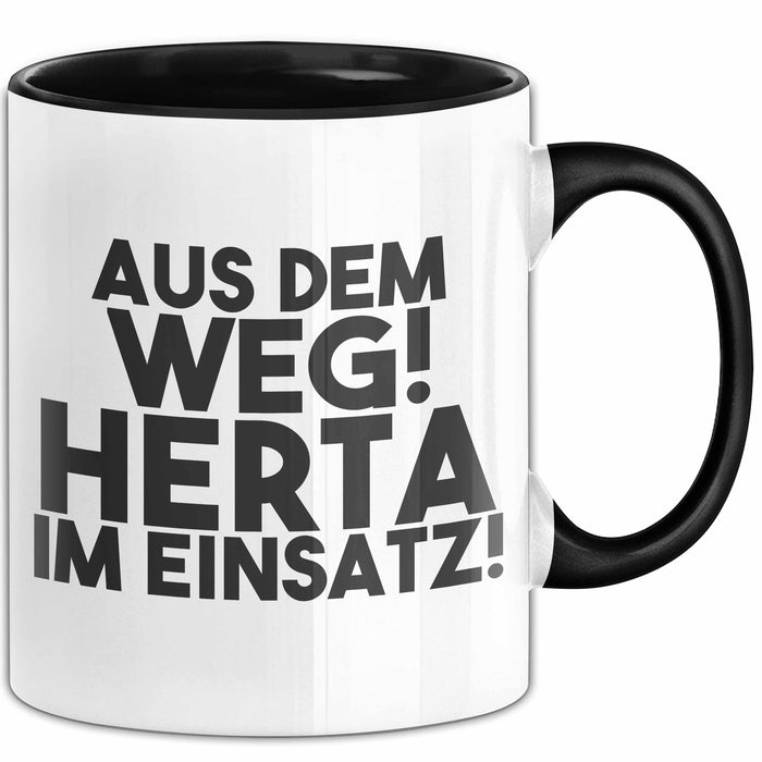 Herta Tasse Aus Dem Weg! Herta Im Einsatz! Geschenk