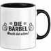 Bärbel Tasse Geschenk Die Bärbel Macht Dat Schon Geschenkidee Becher mit Name Schwarz Trendation