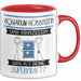 Aquarium-Hobbyistin Und Prinzessin Tasse Geschenk Für Eine Aquarium-Hobbyistin Geburtstag Was Ist Deine Superkraft Rot Trendation