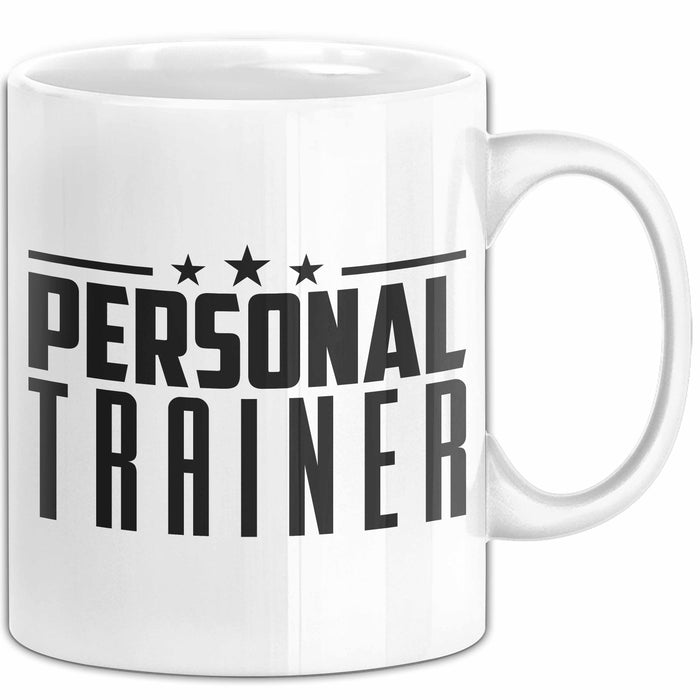 Personal-Trainer Tasse Geschenk Bester Personaltrainer Geschenkidee Spruch Weiß Trendation