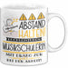 Musikschülerin Tasse Geschenk Lustig Abstand Halten Hochleistungs-Musikschülerin Mit Drang Zur Perfektion Bei Der Arbeit Weiß Trendation