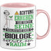 Biologe Geschenk Tasse Lustiger Spruch Erheben Sie Sich Der Biologe Betritt den Raum Rosa Trendation