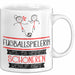 Fußballspielerin Weil Es Keinen Schöneren Beruf Gibt Tasse Geschenk für Eine Fußballspielerin Lustig Weiß Trendation