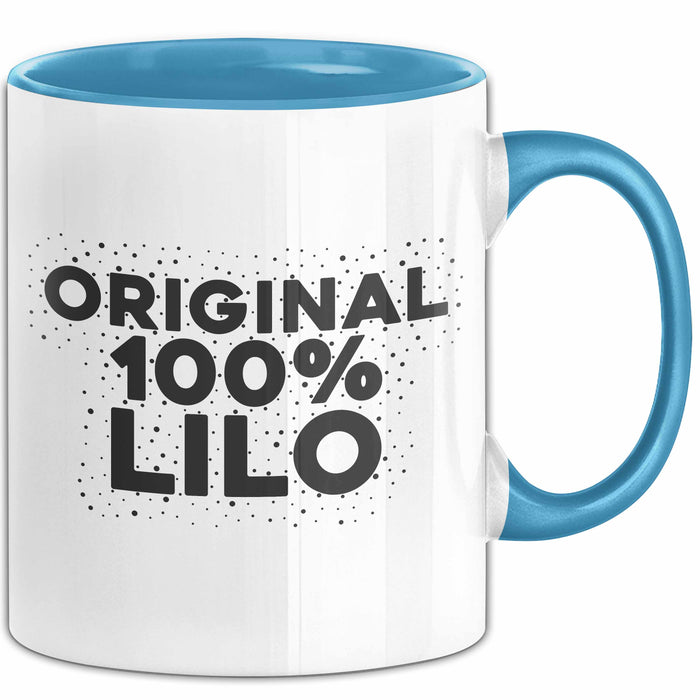 Lilo Tasse Original 100% Lilo Geschenk Blau Trendation