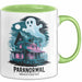 Paranormaler Ermittler Tasse Geschenkidee für Grün Trendation