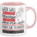 Parkour-Trainerin Tasse Geschenk Spruch Wer Will Schon Prinzessin Sein Wenn Man Auch Parkour-Trainerin Sein Kann Rosa Trendation