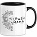 Mama Muttertag Tasse Becher Geschenk Lustige Geschenkidee Spruch Löwen Mama Schwarz Trendation