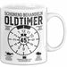 45. Geburtstag Tasse Geschenk Schonend Behandeln Oldtimer Der Ist 45 Geschenkidee Kaffee-Becher Weiß Trendation