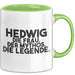 Hedwig Tasse Hedwig – Die Frau. Der Mythos. Die Legende. Geschenk Grün Trendation
