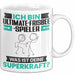 Ultimate-Frisbee-Spieler Tasse Geschenk für Ultimate-Frisbee-Spieler Geburtstag Lustiger Spruch Kaffee-Becher Was Ist Deine Superkraft Weiß Trendation