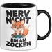 Fuchs Tierliebhaber Tasse Geschenk Lustige Geschenkidee Spruch Nerv Nicht Bin Am Zocken Trendation