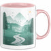 Wanderer Tasse Geschenk Lustige Geschenkidee Spruch Für Trail Entdecker Rosa Trendation