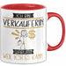 Verkäuferin Tasse Geschenk Ich Bin Verkäuferin Warum Weil Ich Es Kann Geschenkidee Geburtstag Rot Trendation