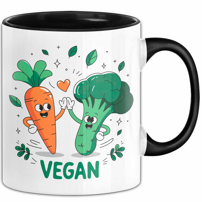 Veganer Tasse Geschenk Lustige Geschenkidee Spruch Für Pflanzliche Ernährung Fans Trendation