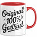 Gertrud Tasse Geschenk Original 100% Gertrud Geschenkidee Geburtstag Rot Trendation