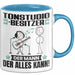 Tonstudio-Besitzer Tasse Geschenk für Tonstudio-Besitzer Der Mann Der Alles Kann Geschenkidee zum Geburtstag Blau Trendation