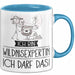 Geschenk für Wildnisexpertin Tasse Lustige Geschenkidee Geburtstag Ich Bin Wildnisexpertin Ich Darf Das Blau Trendation