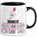 Geschenk für Gleitschirmfliegerin Tasse Lustige Geschenkidee Geburtstag Ich Bin Gleitschirmfliegerin Ich Darf Das Trendation