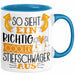 So Sieht Ein Richtig Cooler Stiefschwäger Aus Geschenk Tasse Lustiger Spruch Geschenkidee Blau Trendation