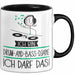 Geschenk für Drum-and-Bass-DJane Tasse Lustige Geschenkidee Geburtstag Ich Bin Drum-and-Bass-DJane Ich Darf Das Trendation
