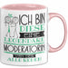 Moderatorin Tasse Geschenk Ich Bin Diese Eine Legendäre Moderatorin Von Der Alle Reden Geschenkidee Geburtstag Weihnachten Rosa Trendation