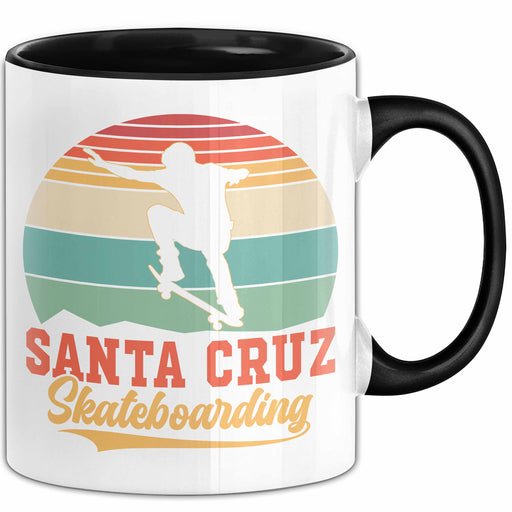 Skateboard Skater Fans Bzw Skateboard Tasse Becher Geschenk Mädchen Jungs Santa Cruz Trendation