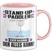 Stand-Up-Paddler Tasse Geschenk für Stand-Up-Paddler Der Mann Der Alles Kann Geschenkidee zum Geburtstag Rosa Trendation