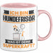 Hundefrisör Tasse Geschenk für Hundefrisör Geburtstag Lustiger Spruch Kaffee-Becher Was Ist Deine Superkraft Rosa Trendation