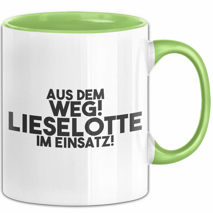 Lieselotte Tasse Aus Dem Weg! Lieselotte Im Einsatz! Geschenk