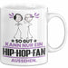 Hip-Hop-Fan Geschenk Tasse So Gut Kann Nur Ein Hip-Hop-Fan Aussehen Geschenkidee Kaffee-Becher Weiß Trendation