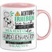Hundeliebhaberin Tasse Geschenk Lustiger Spruch Bitte Erheben Sie Sich Seine Majestät Die Hundeliebhaberin Betritt Den Raum Rosa Trendation