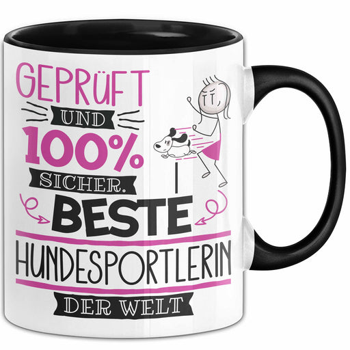 Hundesportlerin Geschenk Becher Tasse Gott Schuf Alle Menschen Gleich Nur Die Besten Durfeten Hundesportlerin Werden Geschenkidee Lustig Trendation